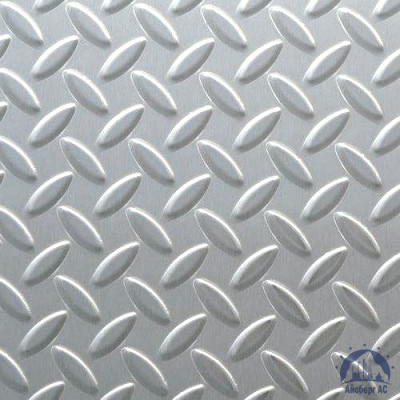 Рифлёный алюминиевый лист "Чечевица" 1,5х1500х3000 мм 1105 купить в Самаре