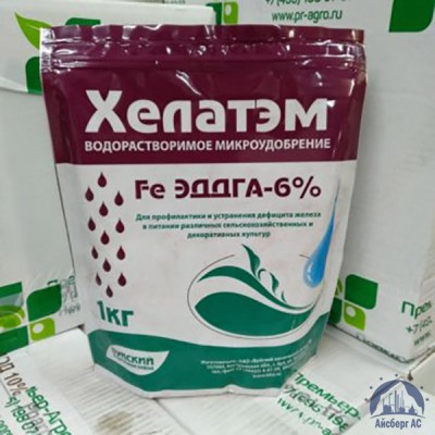 Удобрение ХЕЛАТЭМ Fe 6 Fe EDDHA (ЭДДГА) 6 % купить в Самаре
