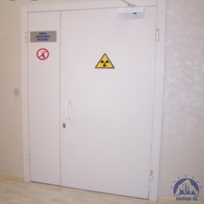 Рентгенозащитная алюминиевая дверь 1070х2080-1 мм купить в Самаре