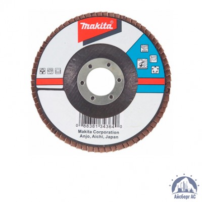 Круг лепестковый КЛТ 125х22 мм, P40, Makita, D-27280 купить в Самаре