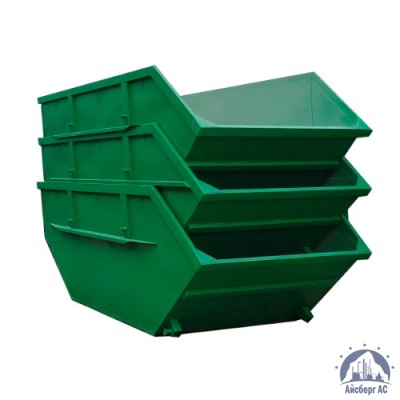 Бункер накопитель 8 м3 – мусорный контейнер “лодочка” купить в Самаре